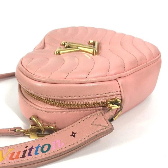 LOUIS VUITTON M53769 New Wave Heart LV logo 2WAY Clutch Pochette Shoulder Bag - Picture 8 of 15
